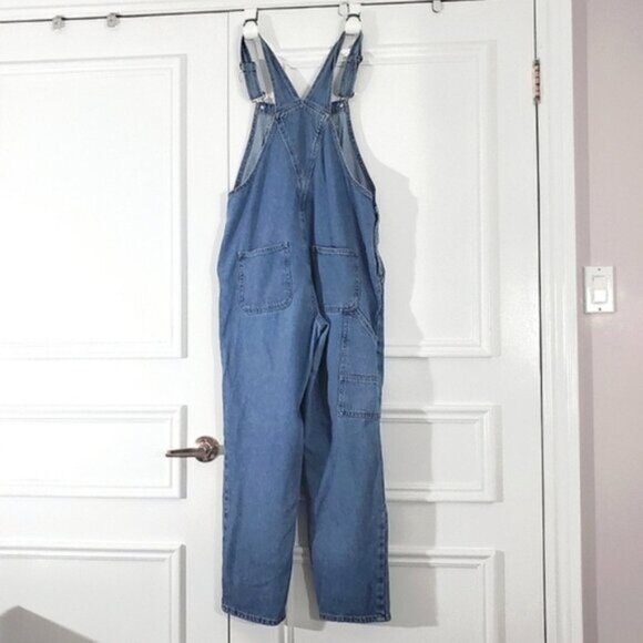 NOISY MAY Blue Denim Overalls - Picture 1 of 8